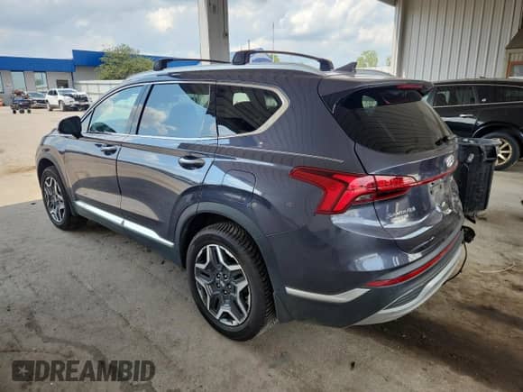 2022 Hyundai Santa Fe Limited z VIN KM8S7DA29NU030251, wystawiony jako Copart lot #67709955 z przebiegiem 47 124 mil mil oraz Szkoda całkowita • Salvage title. Historia ofert i sprzedaży dostępna na DreamBid. Obrazek 2.