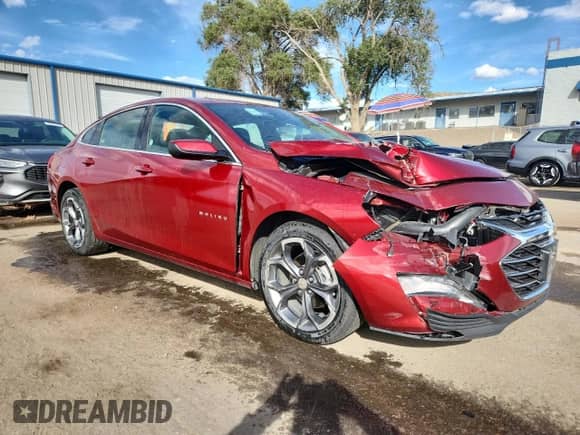 2024 Chevrolet Malibu LT with VIN 1G1ZD5ST9RF160008, listed as a Copart auction lot 84449995 with 37,850 mi miles and Non repairable. Bid and sale history available at DreamBid. Image 4.