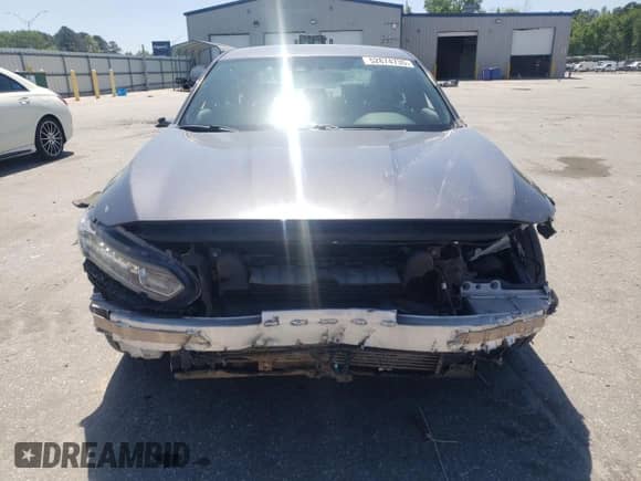 2018 Honda Accord Sport with VIN 1HGCV1E30JA137962, listed as a Copart auction lot 52874735 with 97,005 mi miles and Salvage title. Bid and sale history available at DreamBid. Image 5.