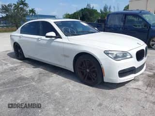 2013 BMW 7 Series 750Li xDrive with VIN WBAYF8C55DD140919, listed as a IAAI auction lot 42848896 with 107,276 mi miles and . Bid and sale history available at DreamBid. Image 1.