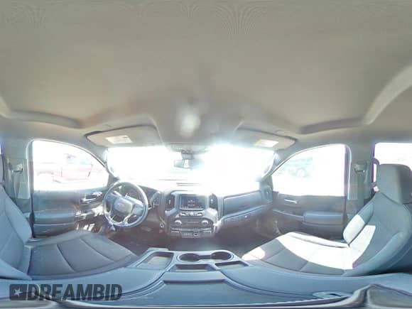 2024 Chevrolet Silverado 1500 Custom Trail Boss with VIN 3GCUDCED0RG182505, listed as a Copart auction lot 56726525 with 25,444 mi miles and Salvage title. Bid and sale history available at DreamBid. Image 14.