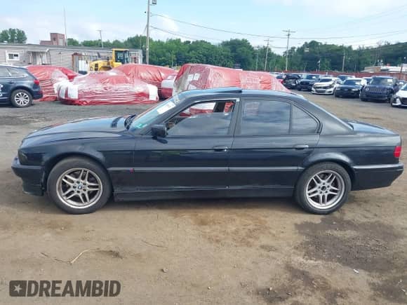 2001 BMW 7 Series 740i with VIN WBAGG83411DN85413, listed as a IAAI auction lot 42689471 with 157,696 mi miles and . Bid and sale history available at DreamBid. Image 14.