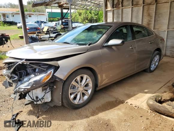 2024 Chevrolet Malibu LT with VIN 1G1ZD5STXRF212889, listed as a Copart auction lot 82173415 with 21,808 mi miles and Salvage title. Bid and sale history available at DreamBid. Image 1.