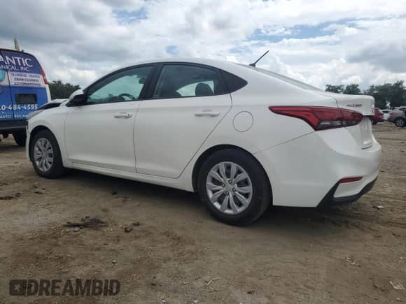 2021 Hyundai Accent SE с VIN 3KPC24A6XME139180, выставлен на аукционе Copart как лот 68857335 с пробегом 51 202 миль миль и Списание • Salvage title. История ставок и продаж доступна на DreamBid. Изображение 2.