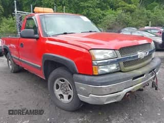 2003 Chevrolet Silverado 1500 Work Truck with VIN 1GCEK14V43Z110061, listed as a IAAI auction lot 42341071 with 141,834 mi miles and . Bid and sale history available at DreamBid. Image 1.