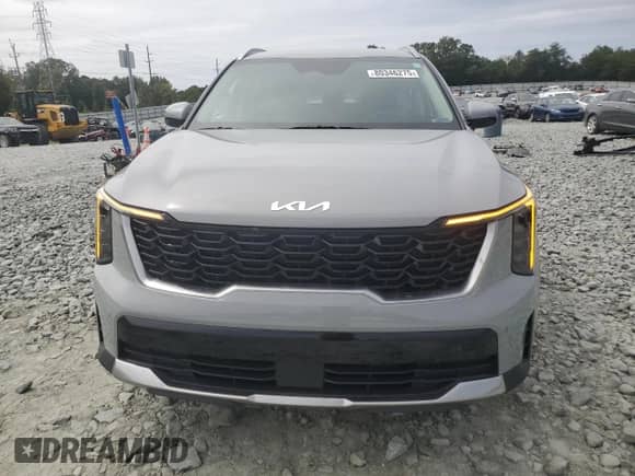 2025 Kia Sorento S с VIN 5XYRL4JC4SG391472, выставлен на аукционе Copart как лот 80346275 с пробегом 6 817 миль миль и Списание • Salvage title. История ставок и продаж доступна на DreamBid. Изображение 5.