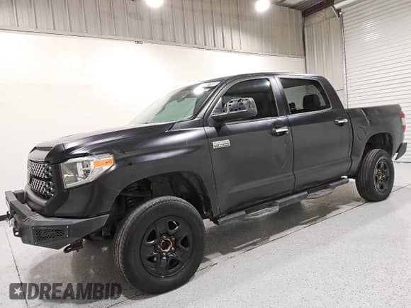 2020 Toyota Tundra Platinum с VIN 5TFAY5F17LX917622, выставлен на аукционе Copart как лот 56607155 с пробегом 75 390 миль миль и Чистый • Clean title. История ставок и продаж доступна на DreamBid. Изображение 1.