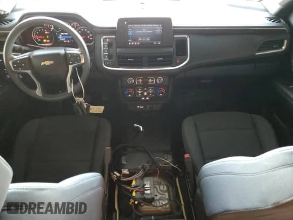 2022 Chevrolet Tahoe Commercial with VIN 1GNSKLED0NR296194, listed as a Copart auction lot 57360005 with 18,427 mi miles and Salvage title. Bid and sale history available at DreamBid. Image 8.