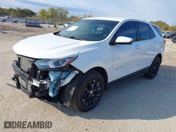 2018 Chevrolet Equinox LT с VIN 3GNAXSEV8JS568577, выставлен на аукционе IAAI как лот 43472095 с пробегом 155 915 миль миль и . История ставок и продаж доступна на DreamBid. Изображение 2.