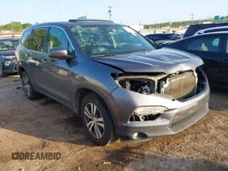 2016 Honda Pilot EX-L z VIN 5FNYF6H60GB045044, wystawiony jako IAAI lot #42736831 z przebiegiem 163 174 mil mil oraz . Historia ofert i sprzedaży dostępna na DreamBid. Obrazek 1.