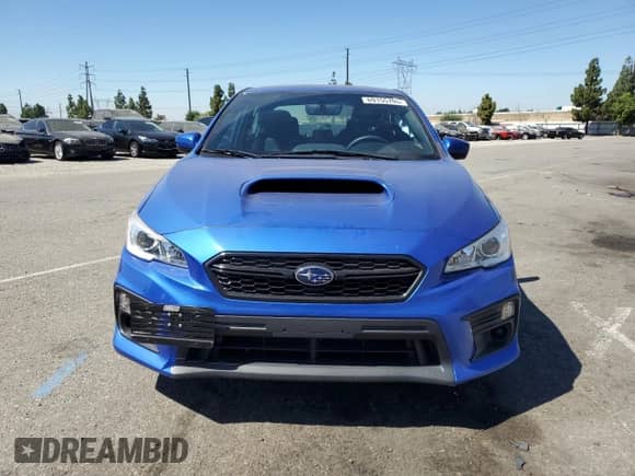 2021 Subaru WRX with VIN JF1VA1A60M9804950, listed as a Copart auction lot 69155705 with 30,352 mi miles and Salvage title. Bid and sale history available at DreamBid. Image 5.