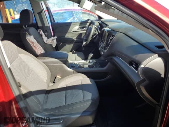 2018 Chevrolet Traverse LT Cloth z VIN 1GNERGKW6JJ281018, wystawiony jako Copart lot #45367585 z przebiegiem 111 630 mil mil oraz Nie do naprawy • Non repairable. Historia ofert i sprzedaży dostępna na DreamBid. Obrazek 7.