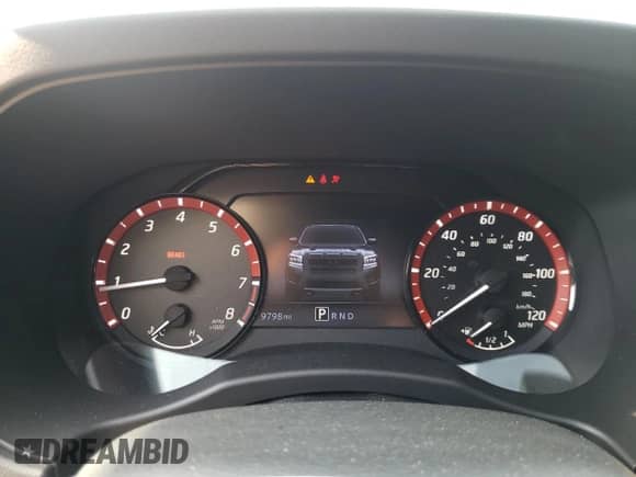 2025 Nissan Frontier Pro-X with VIN 1N6ED1EJ9SN619328, listed as a Copart auction lot 63809825 with 9,798 mi miles and Salvage title. Bid and sale history available at DreamBid. Image 9.