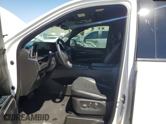 2021 Cadillac Escalade ESV Sport Platinum with VIN 1GYS4RKLXMR274214, listed as a Copart auction lot 71065314 with 47,176 mi miles and Salvage title. Bid and sale history available at DreamBid. Image 7.