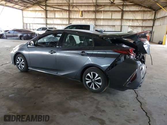 2017 Toyota Prius Plus with VIN JTDKARFP5H3064107, listed as a Copart auction lot 80383305 with 127,681 mi miles and Salvage title. Bid and sale history available at DreamBid. Image 2.