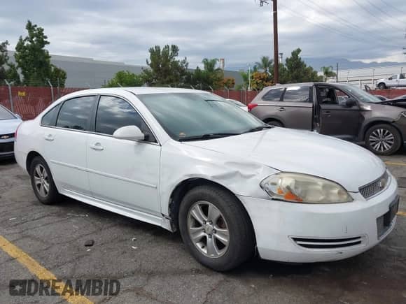 2013 Chevrolet Impala LS z VIN 2G1WF5E33D1254362, wystawiony jako IAAI lot #43426917 z przebiegiem 116 080 mil mil oraz . Historia ofert i sprzedaży dostępna na DreamBid. Obrazek 1.