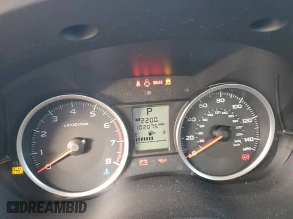 2017 Subaru Forester with VIN JF2SJABC6HH561546, listed as a Copart auction lot 82573365 with 102,075 mi miles and Salvage title. Bid and sale history available at DreamBid. Image 9.