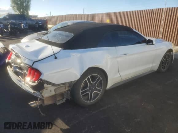 2018 Ford Mustang EcoBoost Premium with VIN 1FATP8UH9J5111390, listed as a Copart auction lot 85526625 with 107,419 mi miles and Salvage title. Bid and sale history available at DreamBid. Image 3.