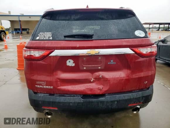 2019 Chevrolet Traverse LT с VIN 1GNERHKW9KJ258646, выставлен на аукционе Copart как лот 81631585 с пробегом 109 651 миль миль и Списание • Salvage title. История ставок и продаж доступна на DreamBid. Изображение 6.
