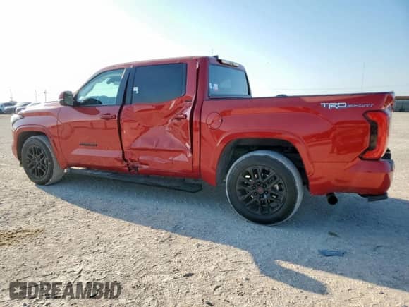 2024 Toyota Tundra SR5 with VIN 5TFLA5AB4RX030999, listed as a Copart auction lot 70390555 with 32,178 mi miles and Salvage title. Bid and sale history available at DreamBid. Image 2.