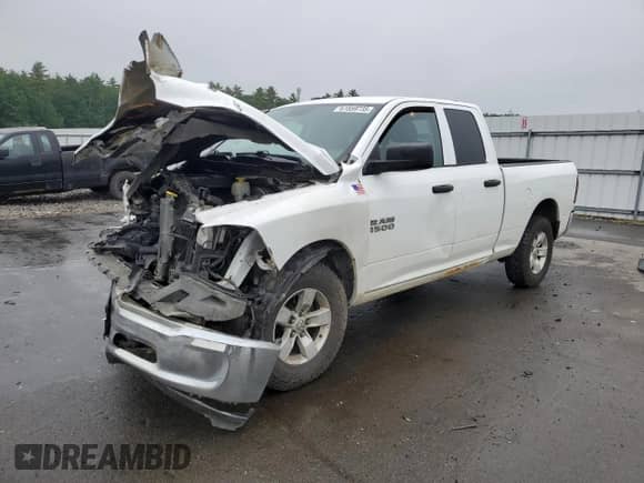 2017 Ram 1500 Tradesman z VIN 1C6RR7FG7HS826524, wystawiony jako Copart lot #61559735 z przebiegiem 176 188 mil mil oraz Szkoda całkowita • Salvage title. Historia ofert i sprzedaży dostępna na DreamBid. Obrazek 1.