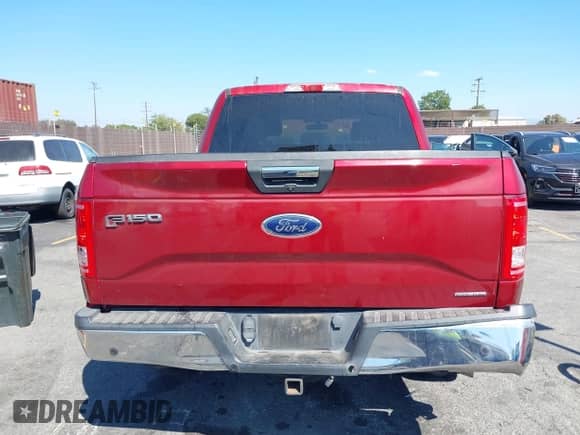 2015 Ford F-150 XL with VIN 1FTEW1CF6FKE10373, listed as a IAAI auction lot 43232162 with 248,471 mi miles and . Bid and sale history available at DreamBid. Image 16.