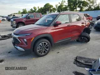 2024 Chevrolet TrailBlazer LT с VIN KL79MRSL1RB126468, выставлен на аукционе Copart как лот 65826595 с пробегом 15 805 миль миль и Списание • Salvage title. История ставок и продаж доступна на DreamBid. Изображение 1.