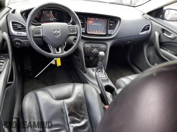 2014 Dodge Dart Limited with VIN 1C3CDFCB1ED747256, listed as a Copart auction lot 67410555 with 109,498 mi miles and Salvage title. Bid and sale history available at DreamBid. Image 8.