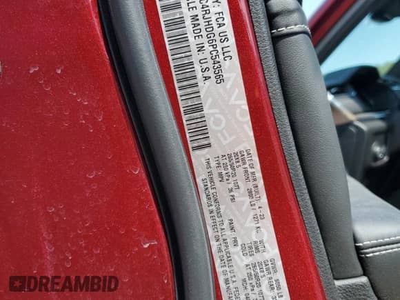 2023 Jeep Grand Cherokee Overland z VIN 1C4RJHDG6PC543565, wystawiony jako Copart lot #80447785 z przebiegiem 13 496 mil mil oraz Szkoda całkowita • Salvage title. Historia ofert i sprzedaży dostępna na DreamBid. Obrazek 12.