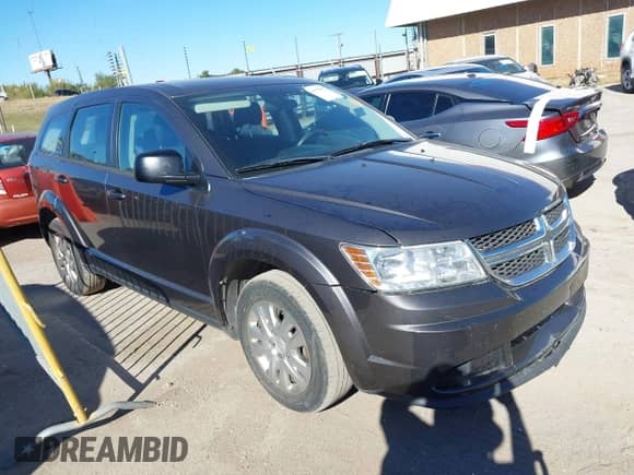 2015 Dodge Journey American Value with VIN 3C4PDCAB3FT605761, listed as a IAAI auction lot 40759807 with 230,137 mi miles and . Bid and sale history available at DreamBid. Image 1.