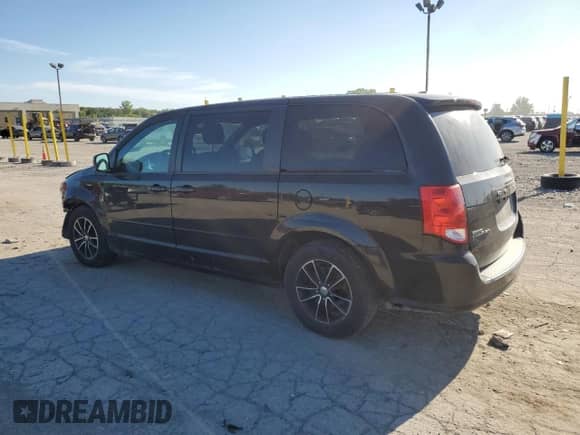 2017 Dodge Grand Caravan SE Plus with VIN 2C4RDGBGXHR843977, listed as a Copart auction lot 70055025 with 83,097 mi miles and Salvage title. Bid and sale history available at DreamBid. Image 2.