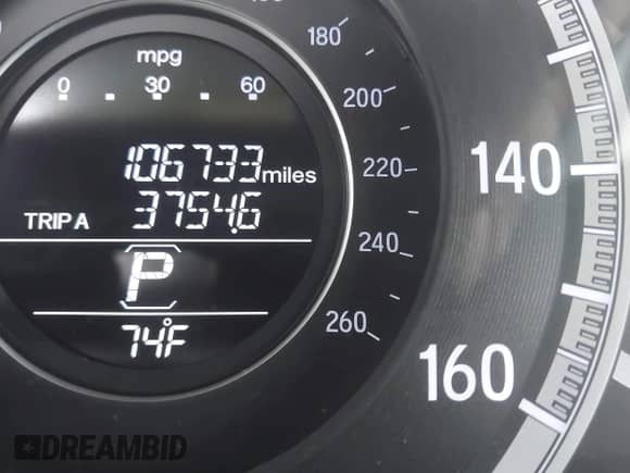 2016 Honda Accord EX-L with VIN 1HGCR3F87GA000696, listed as a IAAI auction lot 42672716 with 106,733 mi miles and . Bid and sale history available at DreamBid. Image 16.