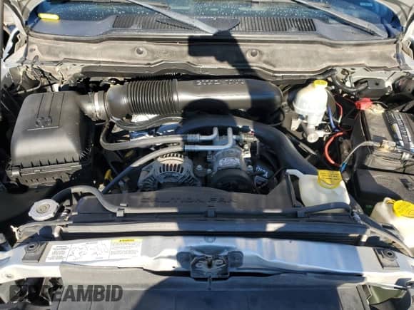 2003 Dodge RAM with VIN 3D7KU28W93G767255, listed as a Copart auction lot 82867624 with 80,835 mi miles and Salvage title. Bid and sale history available at DreamBid. Image 12.