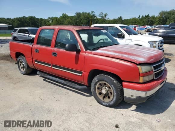 2007 Chevrolet Silverado 1500 LS with VIN 2GCEC13V771134822, listed as a Copart auction lot 70054395 with 81,190 mi miles and Clean title. Bid and sale history available at DreamBid. Image 4.