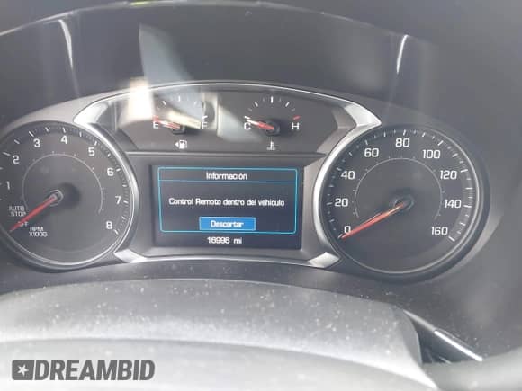 2022 Chevrolet Equinox LT z VIN 3GNAXKEV2NL256433, wystawiony jako IAAI lot #43289910 z przebiegiem 16 996 mil mil oraz . Historia ofert i sprzedaży dostępna na DreamBid. Obrazek 7.