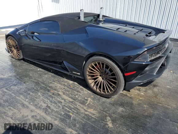 2020 Lamborghini Huracan с VIN ZHWUT5ZF7LLA15041, выставлен на аукционе Copart как лот 51622995 с пробегом 24 527 миль миль и Списание • Salvage title. История ставок и продаж доступна на DreamBid. Изображение 2.