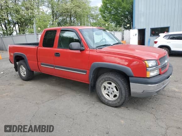 2004 Chevrolet Silverado 1500 Z71 z VIN 1GCEK19V54E100334, wystawiony jako Copart lot #56367365 z przebiegiem 145 600 mil mil oraz Szkoda całkowita • Salvage title. Historia ofert i sprzedaży dostępna na DreamBid. Obrazek 4.