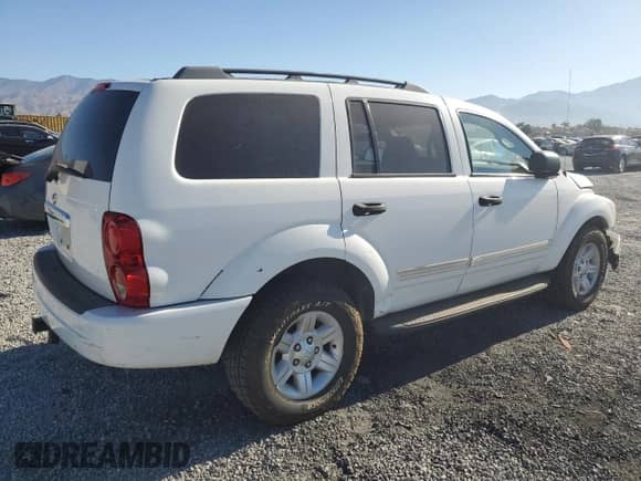 2005 Dodge Durango SLT with VIN 1D4HD48N55F509880, listed as a Copart auction lot 69296595 with 109,729 mi miles and Salvage title. Bid and sale history available at DreamBid. Image 3.