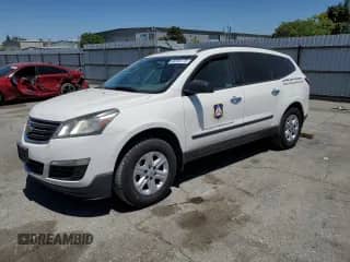 2014 Chevrolet Traverse LS с VIN 1GNKRFED9EJ230450, выставлен на аукционе Copart как лот 66393175 с пробегом 120 937 миль миль и Списание • Salvage title. История ставок и продаж доступна на DreamBid. Изображение 1.