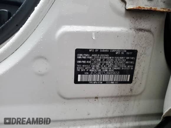 2018 Subaru Forester Premium z VIN JF2SJAEC5JH489658, wystawiony jako Copart lot #89795605 z przebiegiem 51 479 mil mil oraz Szkoda całkowita • Salvage title. Historia ofert i sprzedaży dostępna na DreamBid. Obrazek 14.