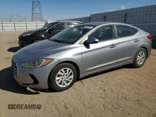 2017 Hyundai Elantra SE with VIN 5NPD74LF1HH188854, listed as a Copart auction lot 85599005 with 189,631 mi miles and Salvage title. Bid and sale history available at DreamBid. Image 1.