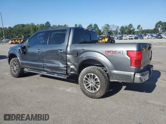 2020 Ford F-150 XL with VIN 1FTEW1E46LFA12905, listed as a Copart auction lot 71502115 with 72,658 mi miles and Salvage title. Bid and sale history available at DreamBid. Image 2.