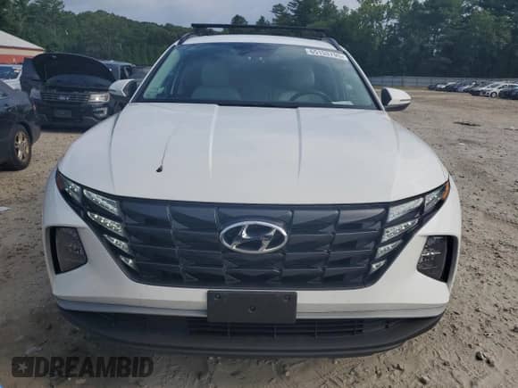 2024 Hyundai Tucson SEL with VIN 5NMJFCDE1RH334982, listed as a Copart auction lot 65153795 with 25,907 mi miles and Salvage title. Bid and sale history available at DreamBid. Image 5.