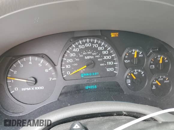 2004 Chevrolet TrailBlazer EXT LS с VIN 1GNET16S346179494, выставлен на аукционе Copart как лот 61702234 с пробегом 124 059 миль миль и Списание • Salvage title. История ставок и продаж доступна на DreamBid. Изображение 9.