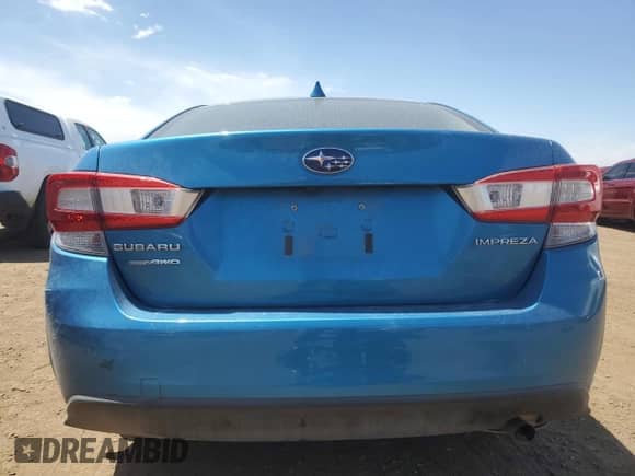 2018 Subaru Impreza Premium with VIN 4S3GKAB61J3605774, listed as a Copart auction lot 58332035 with 24,213 mi miles and Salvage title. Bid and sale history available at DreamBid. Image 6.