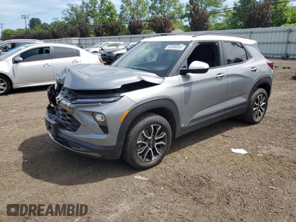 2024 Chevrolet TrailBlazer ACTIV с VIN KL79MSSL0RB151367, выставлен на аукционе Copart как лот 62096935 с пробегом 32 417 миль миль и Списание • Salvage title. История ставок и продаж доступна на DreamBid. Изображение 1.