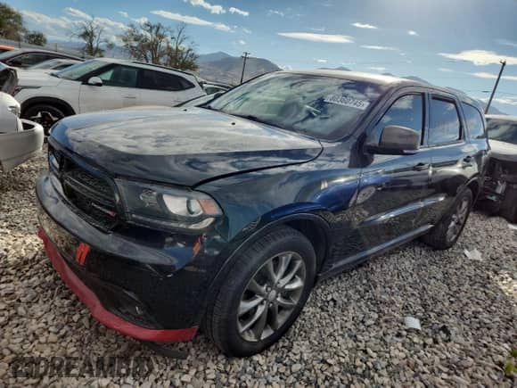 2014 Dodge Durango R/T with VIN 1C4SDHCT4EC560577, listed as a Copart auction lot 80360745 with 166,240 mi miles and Clean title. Bid and sale history available at DreamBid. Image 1.
