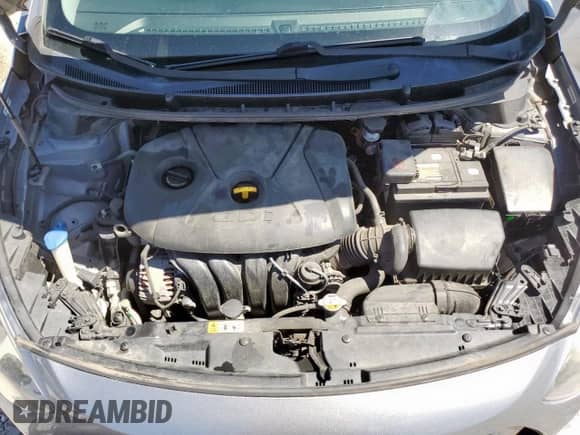 2014 Hyundai Elantra with VIN KMHD35LH1EU159421, listed as a Copart auction lot 65952075 with 133,687 mi miles and Salvage title. Bid and sale history available at DreamBid. Image 12.