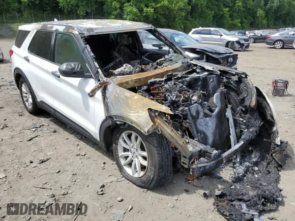2020 Ford Explorer z VIN 1FMSK8BBXLGC10189, wystawiony jako Copart lot #58836304 z przebiegiem Nie podano mil oraz Szkoda całkowita • Salvage title. Historia ofert i sprzedaży dostępna na DreamBid. Obrazek 4.