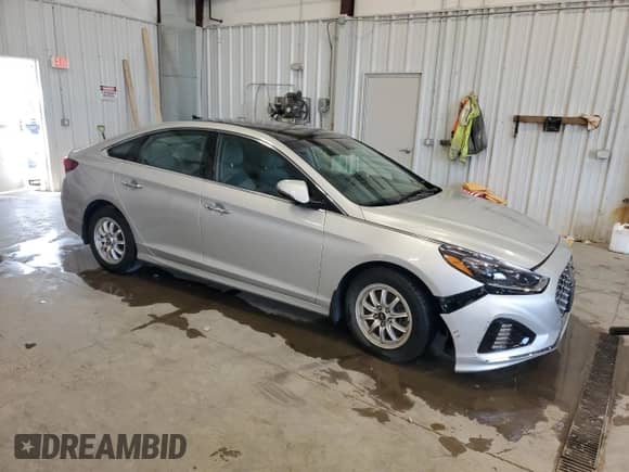2018 Hyundai Sonata SEL with VIN 5NPE34AF7JH726255, listed as a Copart auction lot 66362675 with 48,352 mi miles and Clean title. Bid and sale history available at DreamBid. Image 4.